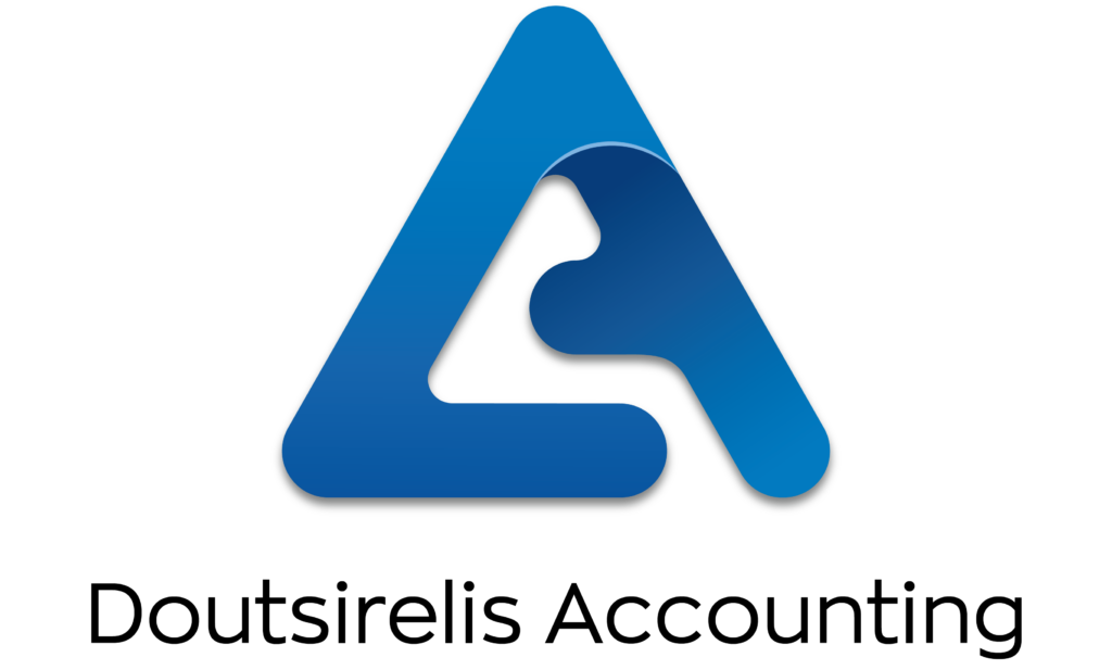Λογότυπο Εταιρείας με επωνυμία "Doutsirelis Accounting"